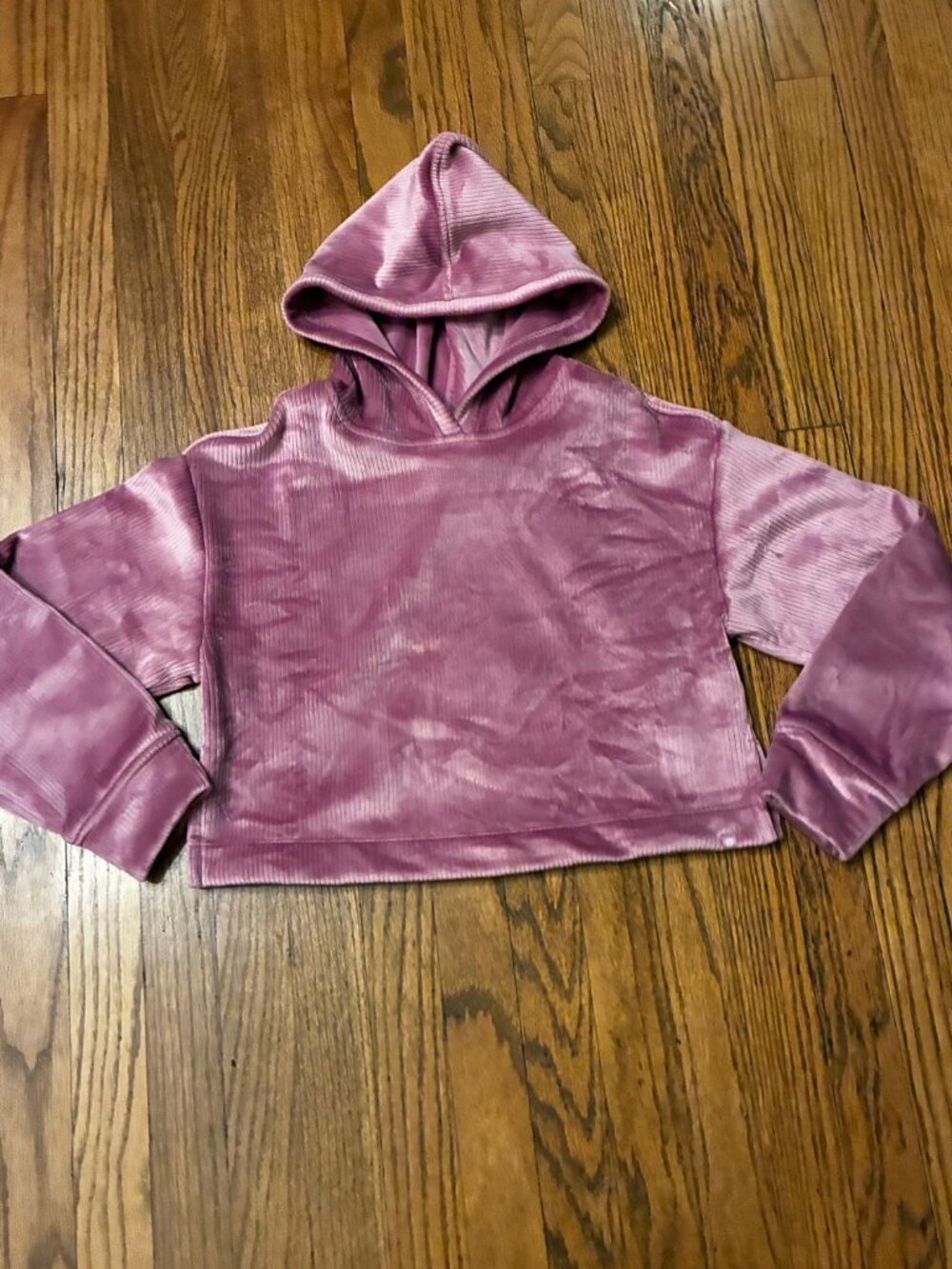 Athleta Girl Velour Hoodie Size L (12)